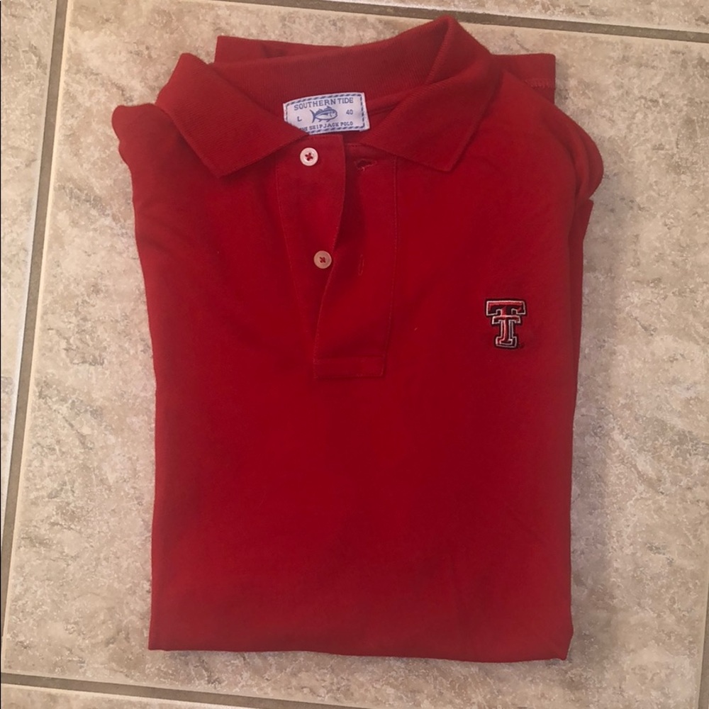 Southern Tide Texas Tech Polo